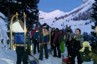 Mondscheinrodeln auf der Gampenalm - 2018